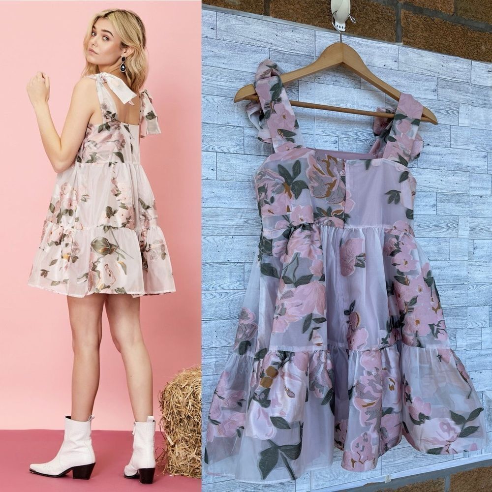 Sister Jane Likely Lady Floral Mini Dress XS - Picture 4 of 16